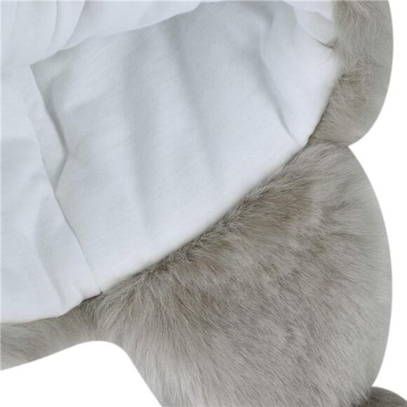 Elegant Gray Fur Trapper Hat - Picture 5 of 5